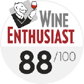 Wine Enthusiast 88 pts